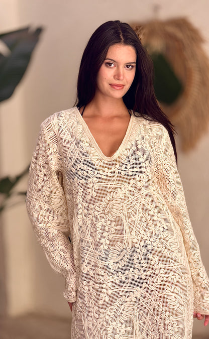 Bella vita crochet dress